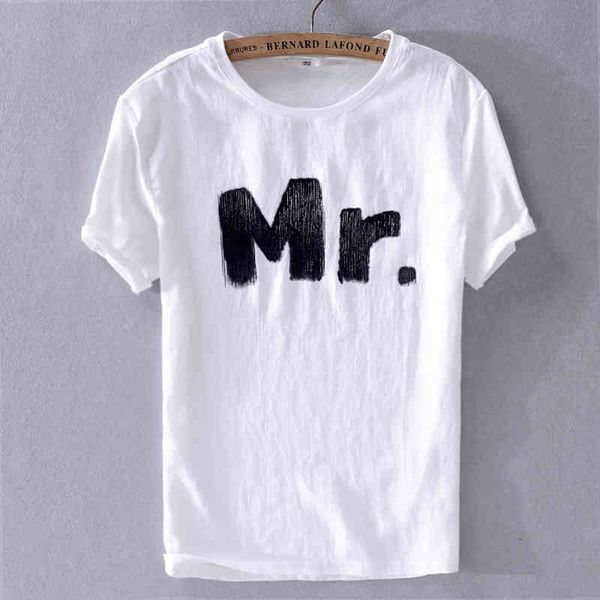 

men's t-shirts summer casual linen white t-shirt breathable comfortable short-sleeved t shirt men fashion camisa chemise 5vpm, White;black
