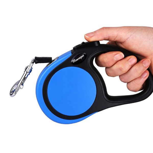 

dog collars & leashes automatic retractable leash strong nylon for cat large puppy walking running lead dogs pet accessories