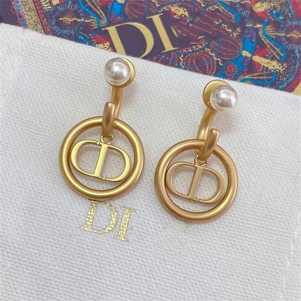 

87% off wholesale shop family family nose hook pearl earrings female hollow out earrings, Golden
