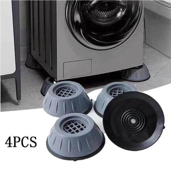 

bath mats 4pcs/set anti vibration feet pads rubber legs slipssilent skid raiser mat washing machine support dampers stand furniture