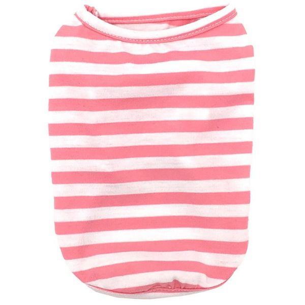 

dog apparel pet cat puppies striped vest teddy bear xiong bomei small