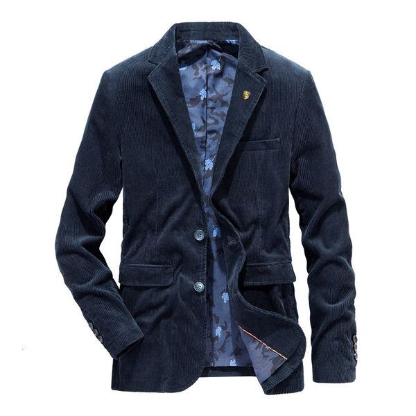 

men's suits & blazers casual fashion autumn winter mens jacket cotton corduroy men suit outerwear business coats clothing male my1, White;black