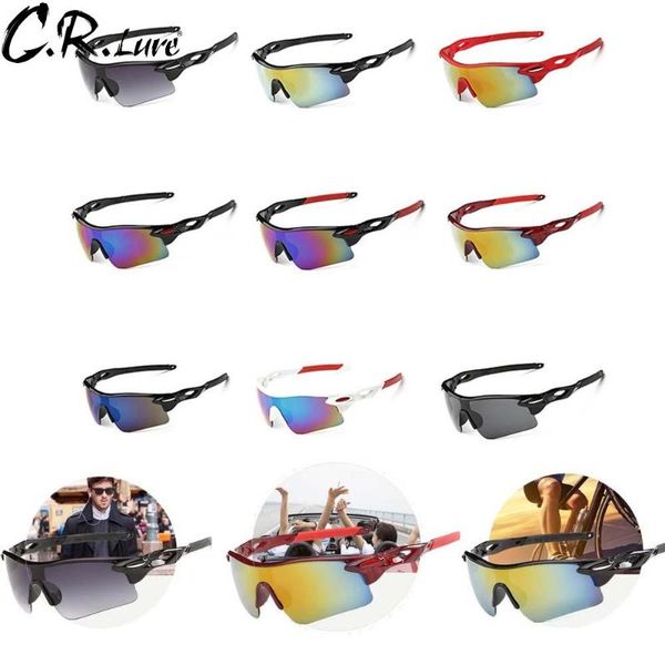 

outdoor eyewear cr fishing glasses men's women leisure retro fashion clcying sunglasses driving polarized