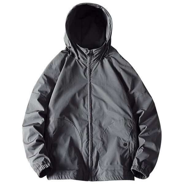 

men's jackets fad spring mens bomber casual male outwear windbreaker jacket hooded baseball coats lbz191, Black;brown