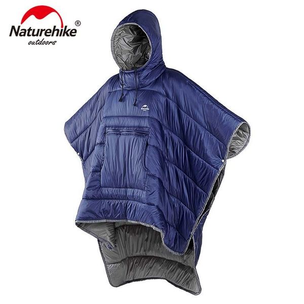 

naturehike outdoor sleeping bag portable water-resistant poncho camping cloak style lazy bags