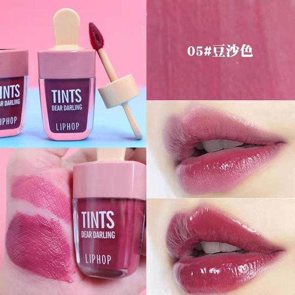 

lip gloss creative ice cream shape tint long lasting liquid lipstick waterproof matte makeup tool portable glaze