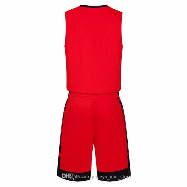 

discount men training basketball sets with shorts uniforms reversible basketball jerseys for that home and away look sports 44-10-40-11, Black;red
