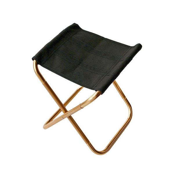 

camp furniture fishing mini portable outdoor camping with carry bag lightweight aluminum alloy solid waterproof folding stool seat travel