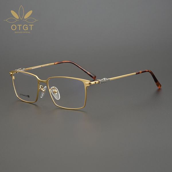 

design glasses xinchao versatile business pure titanium ultra light myopia spectacle frame men's box big face fashion, White;black