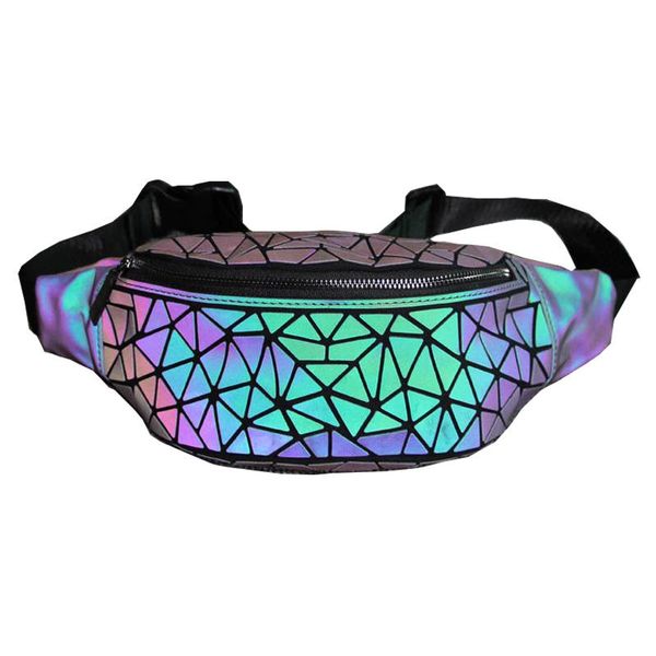 

luminous waist bags women bao designer fanny pack fashion money belt phone bag leisure party chest