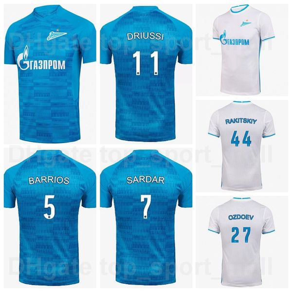

21-22 zenit st. petersburg soccer jerseys home 7 azmoun 21 erokhin 8 wendel 19 sutormin 10 malcom 3 santos 22 dzyuba 17 mostovoy 5 barrios 1, Black;yellow
