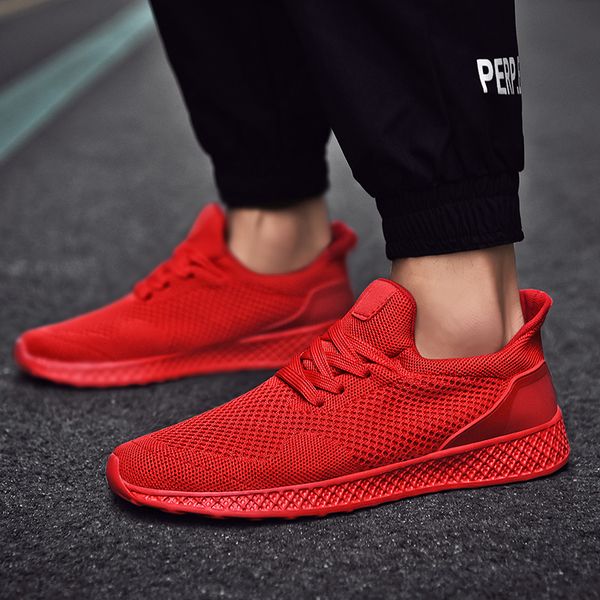 

2021 trend high summer quality women mens running shoes casual student outdoor sports sneakers white grey black red size 39-46 code509695