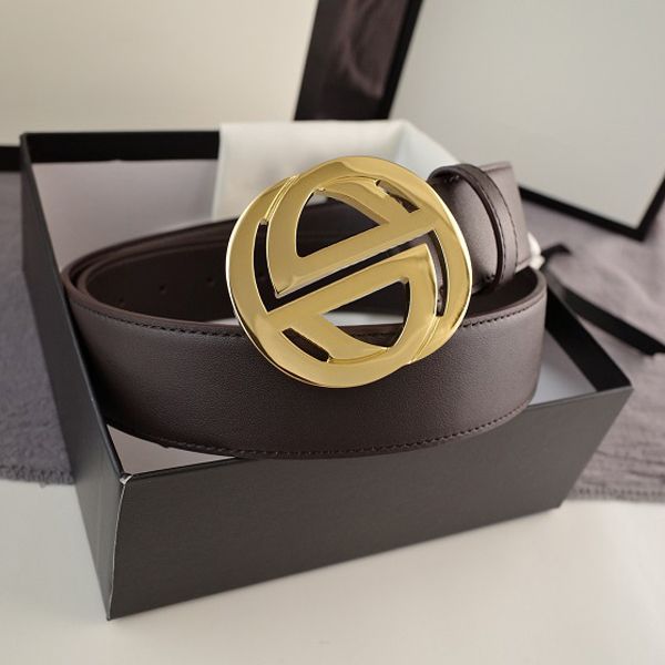 

men womens belts classic letter pattern pure color fashion accessories casual 6 styles, Black;brown