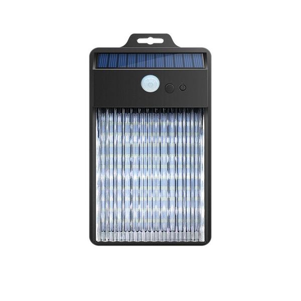 

solar wall light pir motion sensor garden 50 led outdoor waterproof sunlight street for yard decoration 3-mode lamps