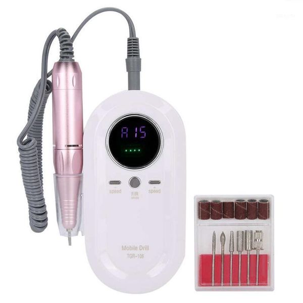 

electric nail drill file equipment professional adjustable machine grinding polisher pedicure manicure1