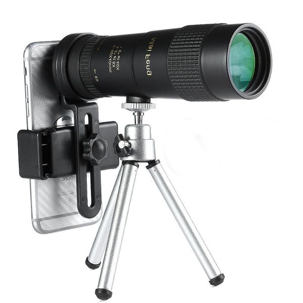 

telescope & binoculars 2022 8-40x40 zoom monocular professional portable for camping hunting lll night vision hd