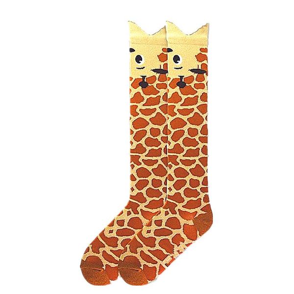 

women's giraffe stockings knee high socks & hosiery, Black;white