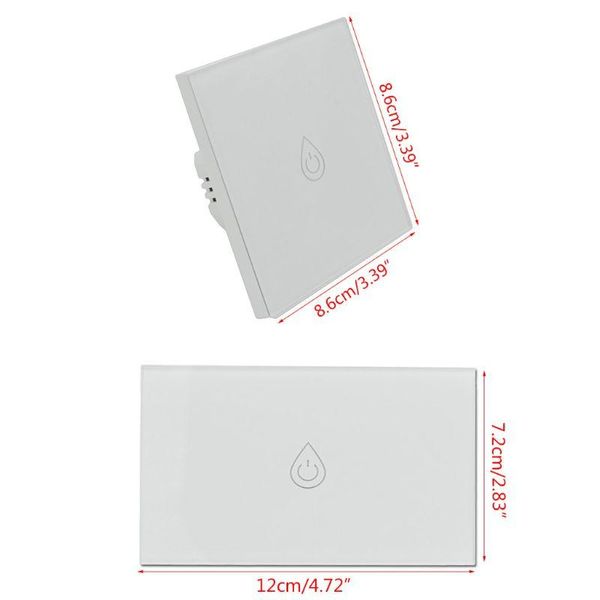 

smart home control r58c wifi boiler switch water heater eu/us 16a relay timer setting