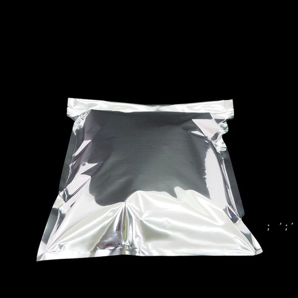 New35x50 / 40x60 / 45x70 / grande zíper top alumínio folha mylar saco de malotas de pacote bolsas de pacote zíper sacos de armazenamento por atacado RRD12313