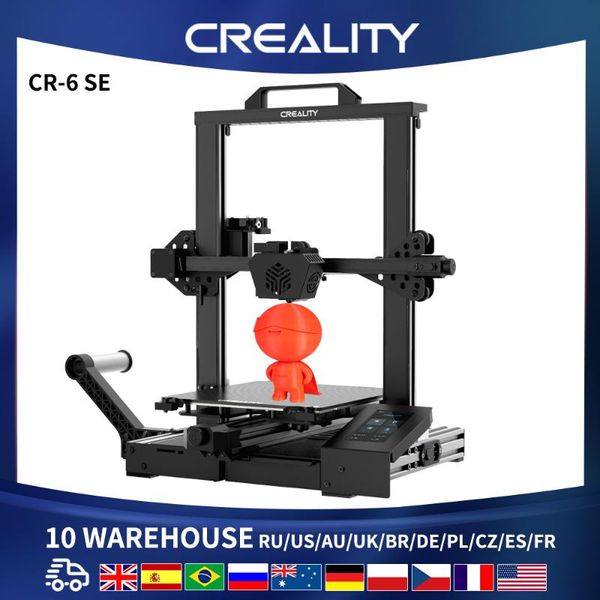

printers creality 3d cr-6 se printer 4.3 inch hd color touchscreen dual z-axis