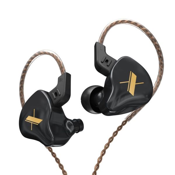 

headphones & earphones kz edx 1 dynamic in ear hifi bass headphone running sport headset earbud zst zsn pro