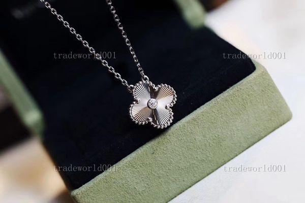 

925 sterling silver signature pendant original box for pandora cz diamond disc chain necklace women men