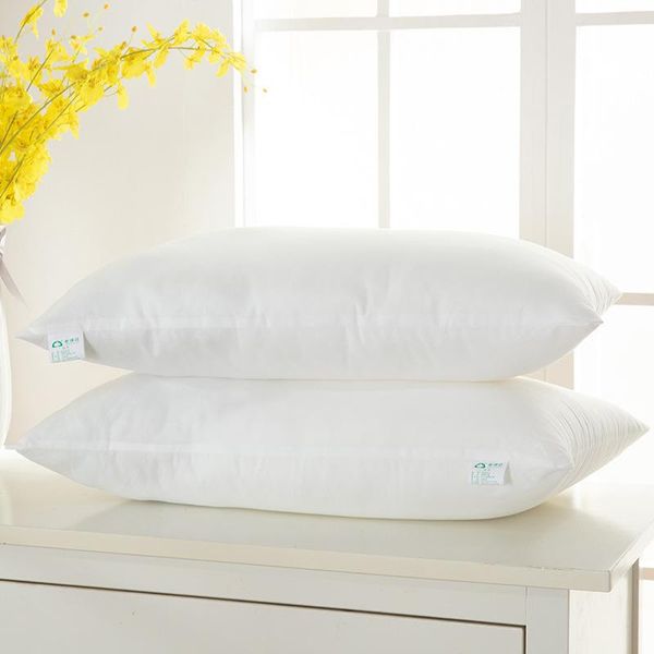 

pillow fluffy simple white home el wash feather silk cotton