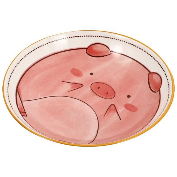 

bowls 1pc cartoon animal pattern salad plate fruit dish round serving