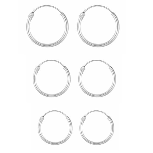

hoop & huggie earrings women 2021 fashion vintage rose gold multiple dangle small circle jewelry personality hip-hop ear clip gift, Golden;silver