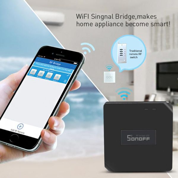 

activity trackers sonoff rf bridge 433 wifi wireless switch smart home remote controller 433mhz automation module with universal timing diy