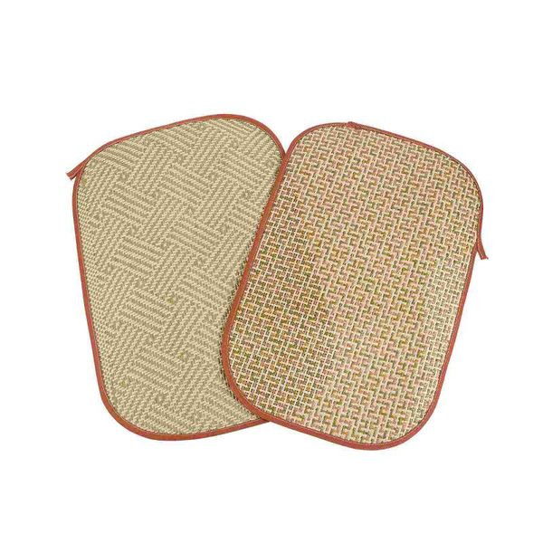 

small animal supplies 2pcs grass mat woven bed cushion cooling for animals