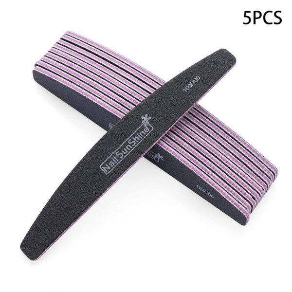 

nail files portable double sided sanding buffer professional manicure pedicure care beauty tools100/180/240