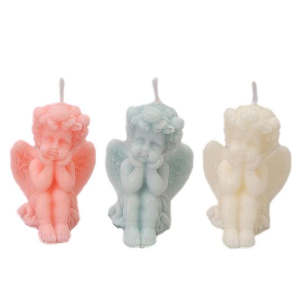 

candles 3d angel candle cute scented wax birthday party gift livingroom art craft ornament home decoration