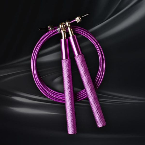 

jump ropes aluminium speed rope crossfit fitness training professional 3m adjustable stainless steel wire home gym skipping