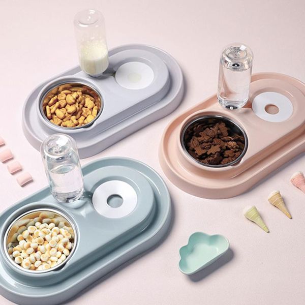 

cat bowls & feeders pet dish bowl kitten drinking fountain goods puppy water feeder dogs dog dropship