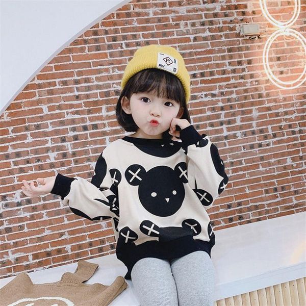 

pullover boy girl casual children's knitted woolen cute bear spring/winter kids long sleeve keep warm thicken shirt plus velvet, Blue