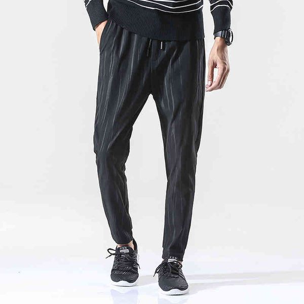 

men's pants new men loose black mens fashion 2021 summer autumn casual young man hip hop trousers male streetwear 8nr