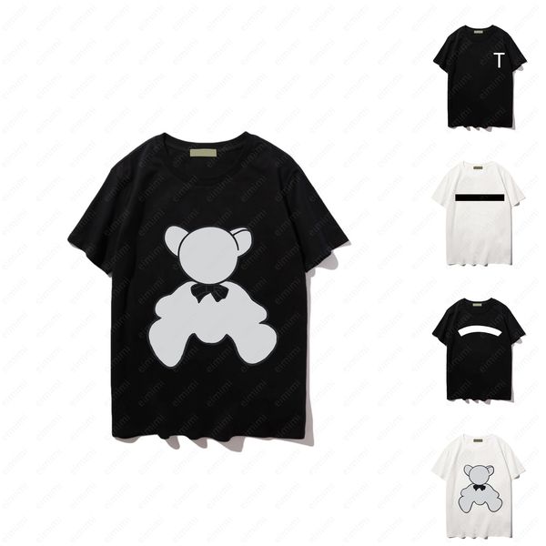 

21ss horse womens fashion t shirt mens summer t-shirt casual letters pattern tees active printing tee hiphop streetwear breathable asian si, White
