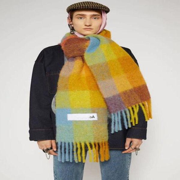 

ac winter scarves for women shawls warm wraps lady pashmina pure blanket cashmere scarf neck headband hijabs stole a-8, Blue;gray