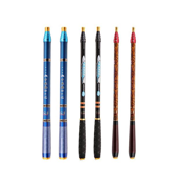 

boat fishing rods 3.6m / 4.5m 5.4m 6.3m rod superhard carbon ultra-short 45cm 4 hand portable stream pole