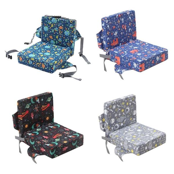 

pcs/set anti-skid cartoon printing dining children cushion increased pad adjustable removable high chair mat stroller parts & access accesso