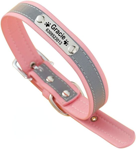 

cat collars & leads collar quick release with bell and name plated adjustable safe pet 6 size kitten perfect for puppy