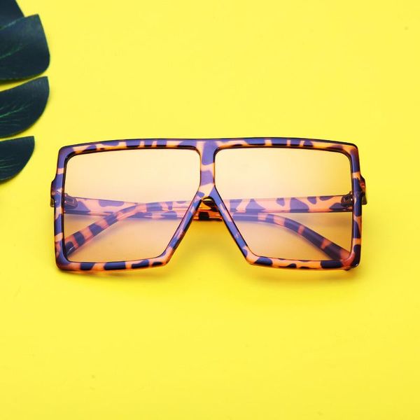 

sunglasses kids oversized square boys girls big frame sun glasses uv400 trends designer children shades support bulk glass 2022, Blue