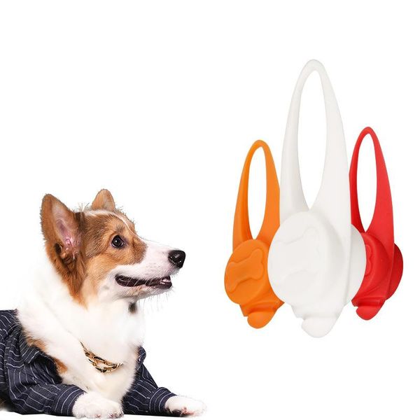 

dog collars & leashes anti-lost led light collar luminous pendant silicone spotlight flashing