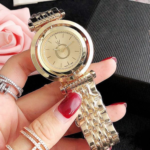 

the new noble, eternal, charming, luxurious and elegant crown watch waterproof 10m zircon watch