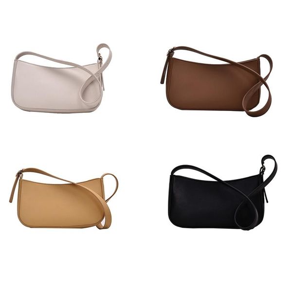 

evening bags summer simple handbag cute solid color small pu leather shoulder bag