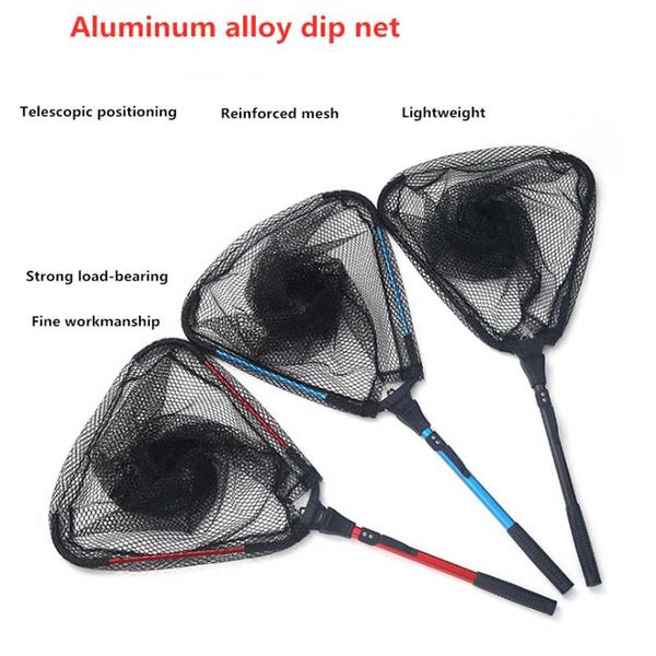 

fishing net aluminum alloy reinforced 78cm nylon folding accessories