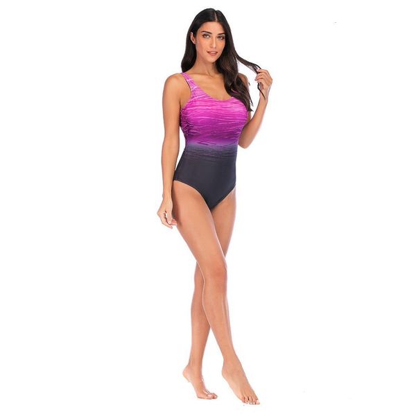 

new women's 2020 bikini conservative swimsuit triangle fit one-piece