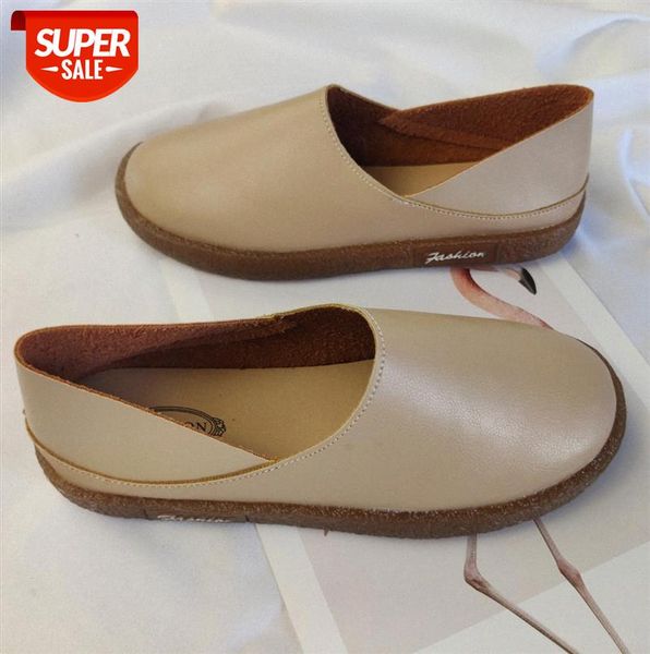 

flat women's shoes new autumn solid color #zv0o, Black