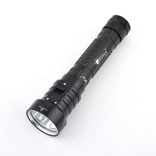 

underwater 6000lm xm-l2 led diving outdoor torch lamp 100m waterproof lantern for flashlights torches